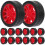20Pcs Toy Car Wheels Replacement Diy Assembly For Kids Play 3