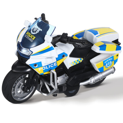 1Pc Friction Powered Pull Back Motorcycle Toy For Kids