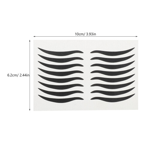 80 Pairs Temporary Eye Makeup Eyeliner Eyeshadow Sticker 2