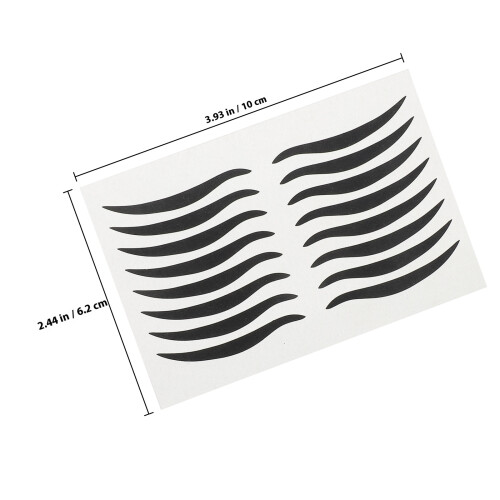80 Pairs Temporary Eye Makeup Eyeliner Eyeshadow Sticker 1