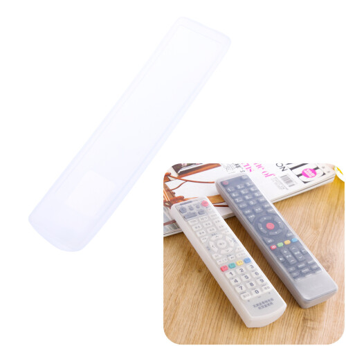 Tv Protector Dust Cover Silione Storage Bag 21x5x1.7cm Transparent 1