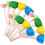 15Pcs Portable Kids Sponge Brushes For Graffiti 1