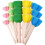 15Pcs Portable Kids Sponge Brushes For Graffiti 2