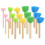15Pcs Portable Kids Sponge Brushes For Graffiti 4