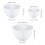 3 Pezzi Ciotole In Silicone Per Maschera 2