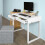 Scrivania SoBuy con 2 cassetti 100x55x76 cm 2