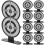 10Pcs Plastic Dart Boards For -Resistant Playthings 7
