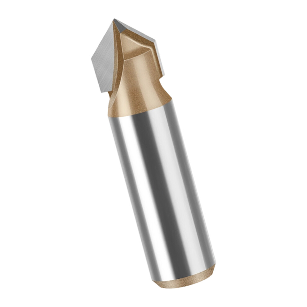 12Mm Shank V Grooves Milling Cutter 90Degree Angle Precise-1 2 7754000662388
