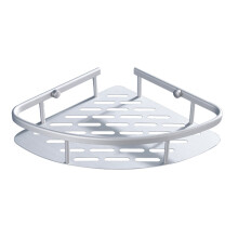 1Wandhouten Aluminium Hoekhouder Badkamer Organizer