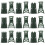 10 Set Mini Militari con e per Foto 5
