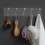 Laundry Waterproof Hanger Punch-Free Transparent-single hook 7
