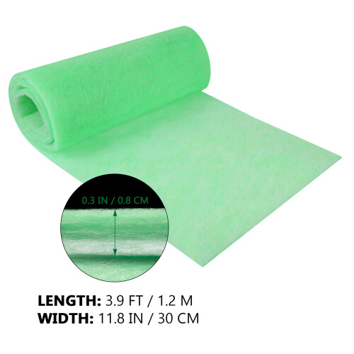 Aquarium Filter Pad Biochemical Polyether Roll 120X30X0.8Cm 2