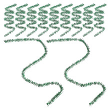 200Pcs Diy Glitter Christmas Sticks Green