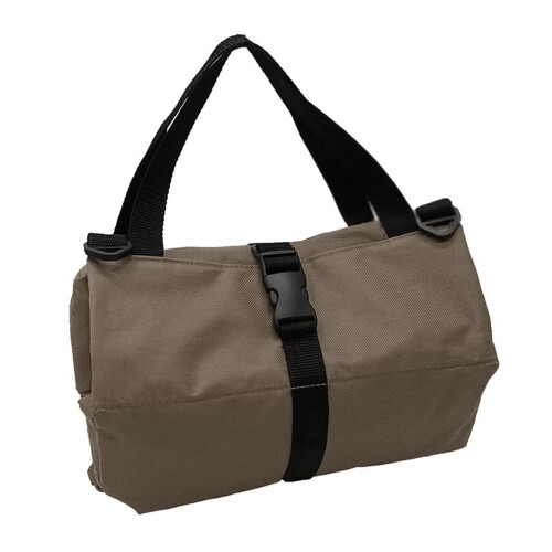 Working Tool Bag with Zippers and Handle Multipurpose-Khaki