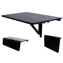 SoBuy Składany stół ścienny 80x60x42cm FWT02-SCH