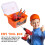 One Set Play Tool Box With Electric Drill Hammer And Screwdriver 9