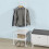 Cabina Armadio SoBuy in Ferro con Ripiani 9