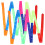 2Pcs Colorful Kite Tail Streamer Outdoor Kite Accessory 6