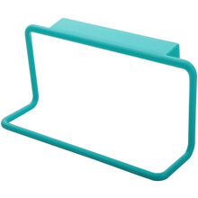Kitchen Cabinet Towel Rack, Minimalist Modern Design No Punching Metal Hanging Rack For Cabinet Doors Storage