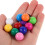 120Pcs Solid Color 15Mm Marbles For Chinese Checkers And Math Learning 4