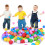 25 Palline Colorate 5,5 Cm Bambini Giochi Interni 2