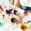 5Stk Runder -Malpinsel Set Für Kinder Basteln Diy 5