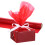 Cellophane Wrap 3 Mil Thick Bright Red 44x3000cm For Gift Baskets 1