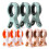 Large Clothes Peg Strong Windproof Clip Plastic Clothes-Green 2