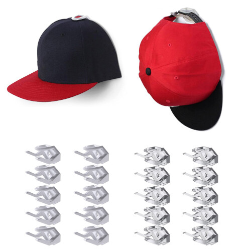 Présentoir de chapeaux pour placards muraux, 10 pièces,-Clair 2
