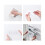 Wall Mounted Umbrella Stand Rack 5-Shape Umbrellas-Orange 4