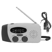 Ultimate Survival Tool, Waterproof Emergency Weather Radio with SOS Alarm for Crisis Management