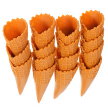 15Stk Leere Eiswaffel Modell Mini Eiswaffel Künstliche Eiswaffeln
