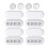 Universal Toilet Support Plugs Stabilizers, Easy to-White 1