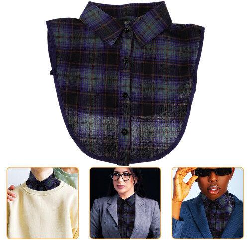 Half Shirts Colletto Finto Staccabile In Per 2