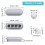 Universal Toilet Support Plugs Stabilizers, Easy to-White 2