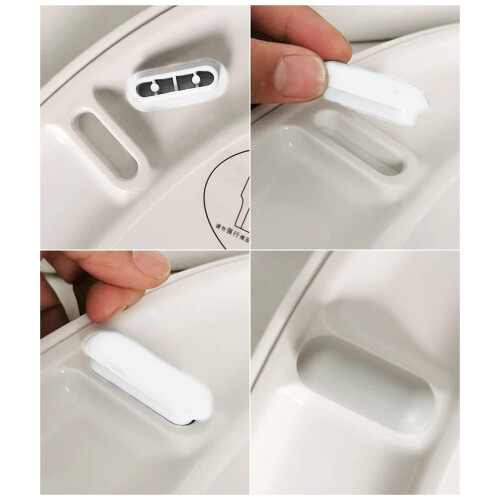 Universal Toilet Support Plugs Stabilizers, Easy to-White 2