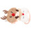 2 Stk. Niedliche Weihnachts- Plüsch Schlafmaske 8