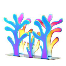 Organisateur de mouchoirs de table,-arbre de couleur