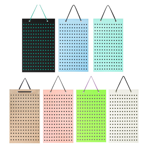 Présentoir à bijoux avec trous, support de rangement-Style F 1