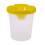 5 Unidades Vasos Transparentes De Plástico Con Tapa Para 1