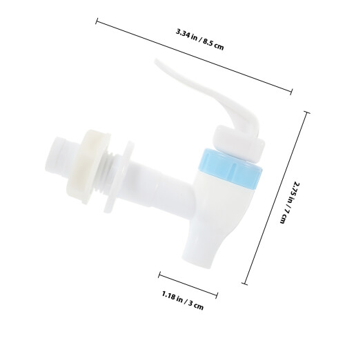 2 Unidades Plástico Para Agua Cuadrado 1