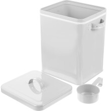 Caja De Metal Para Almacenar Polvo, Comida Y Mascotas