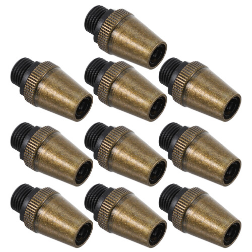10 Unidades Abrazaderas Cable Conector Para Colgante 2
