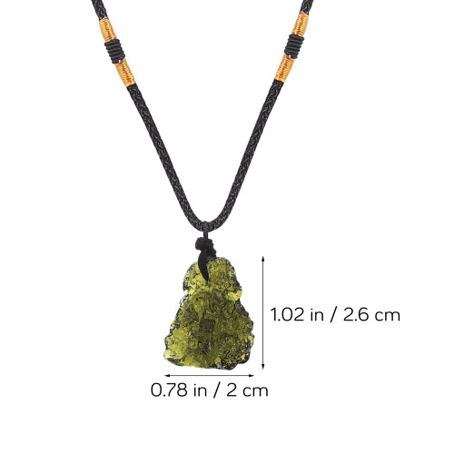 1St Handgefertigter Meteorit Anhänger Halskette 1