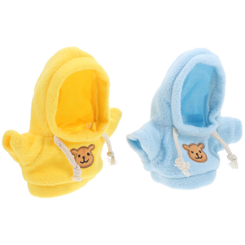 2 Unidades Ropa De Peluche Para , Sudaderas Con Capucha