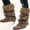 2 Unidades Leg Warmers De Sintético Con 5
