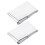 2Pcs 210X130Cm Manta Térmica De Impermeable 2
