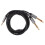 Cable Divisor Audio Doble 6,5 Mm A 3,5 Mm Para Teléfono Computadora 5