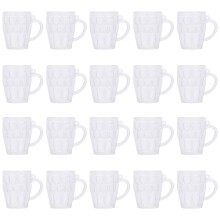 20 Unidades Mini Copa De Cerveza Plástico Transparente Manualidades