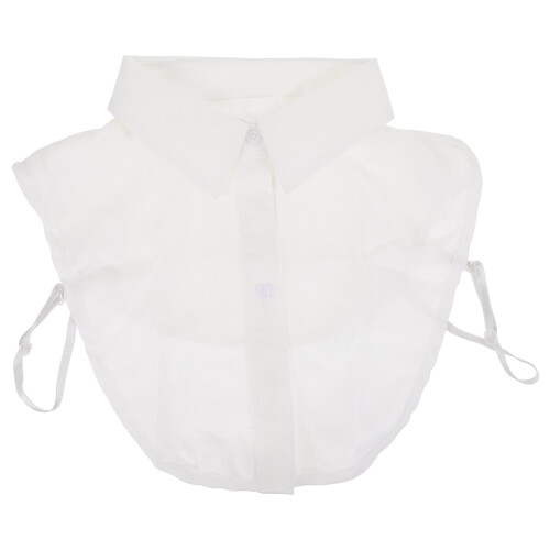 1 Blusa De Cuello Falso Desmontable